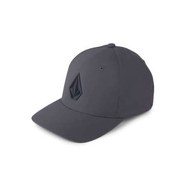 VOLCOM MCP STONE TECH FLEXFIT DELTA HAT PEWTER S/M PEWTER