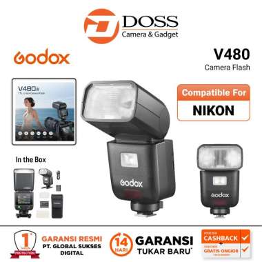 Godox V480 TTL On-Camera Flash Godox V480 Nikon