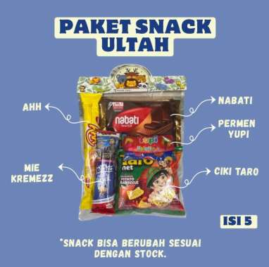 PROMO Beli 30 Gratis 1 Paket Snack Ulang Tahun Anak Paket Hemat Hampers Ulang Tahun Bingkisan Ultah