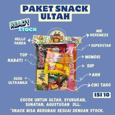 PROMO Beli 30 Gratis 1 Paket Snack Ulang Tahun Anak Paket Hemat Hampers Ulang Tahun Bingkisan Ultah