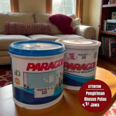 Cat paragon 1 kg warna apricot kode 345 , cat tembok paragon apricot,1 kg paragon