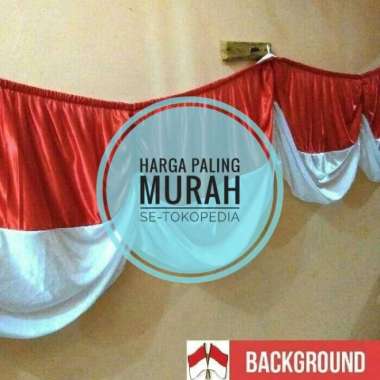 Bendera Indonesia Merah Putih Begrond Grosir