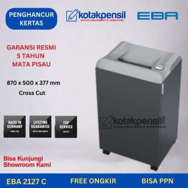 Paper Shredder EBA 2127 C |Mesin Penghancur Kertas EBA 2127 C|Penghancur Kertas Kantor