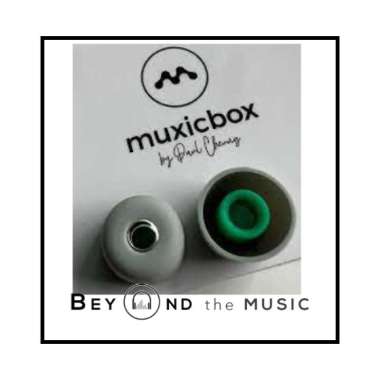Muxicbox Natural Harmonics 925 Silver Eartips 1 Pair S