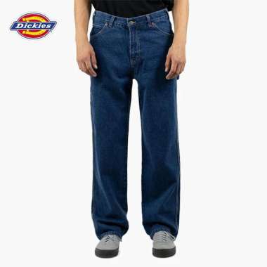 DICKIES - Relaxed Fit Heavyweight Carpenter Jeans - Celana Jeans Panjang (Inseam 32 Inch) 28 LIGHT D