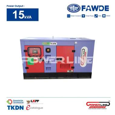 POWERLINE Genset Diesel FAWDE 15 kVa | 12000 Watt