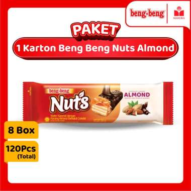 Paket 1 Karton Beng Beng Nuts Almond