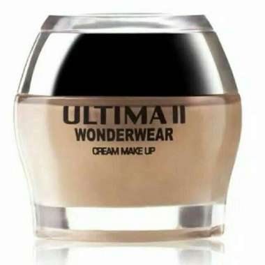 ultima wonderwear cream foundation original share in jar ginger 5gr