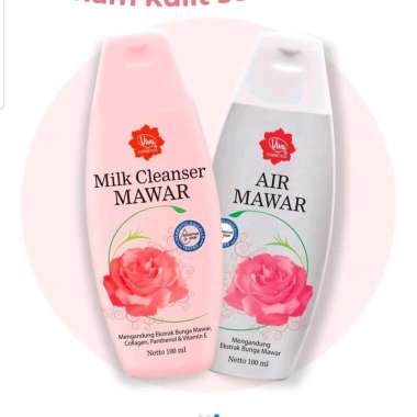 Viva Milk Cleanser Mawar & Viva Air Mawar 100ml milk