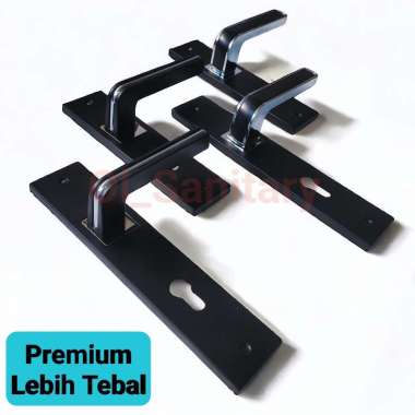 kunci pintu hitam satu set kunci rumah kunci pintu besar black BESAR2401