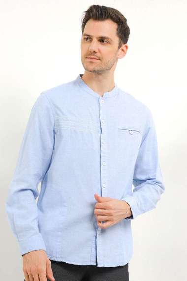 Cardinal Kemeja Koko Lengan Panjang Big Size C3014N02B 02B 5XL