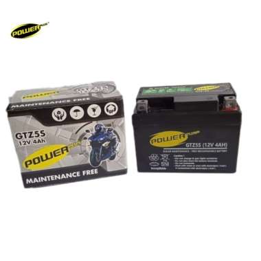 Aki Motor Kering GTZ5S MF Powerplus (Aki Kering Yamaha,Honda,Suzuki)