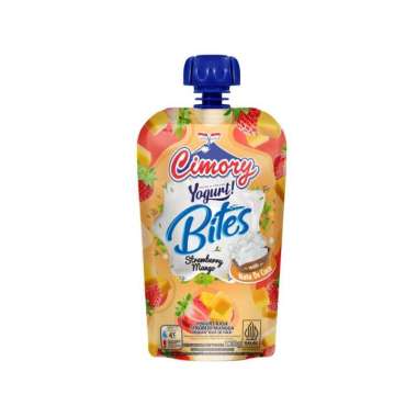 Cimory Yoghurt Squeeze Bites Strawberry Mango 120 gr