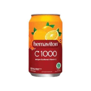 Hemaviton Minuman C1000 Orange Kaleng 330 ml
