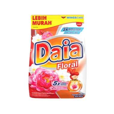 Promo Harga Daia Deterjen Bubuk Floral Blossom 800 gr - Blibli