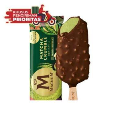Walls Es Krim Magnum Matcha Crumble 80 ml