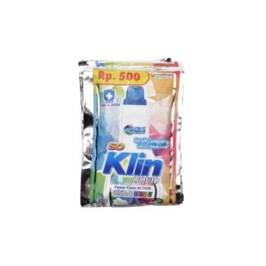 So Klin Detergen Cair White & Bright Sachet 22 ml