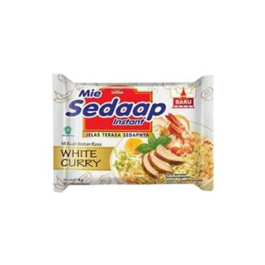 Promo Harga Sedaap Mie Kuah White Curry 81 gr - Blibli