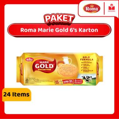 Paket Roma Marie Gold Double Milk 6's Karton