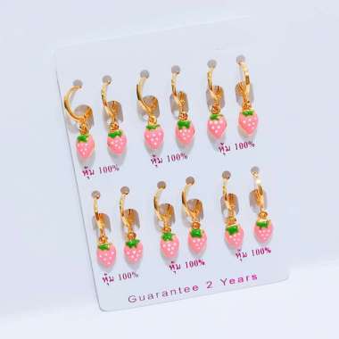 AGA05 Grosir Anting Anak Karakter Anting Gold Anti Karat