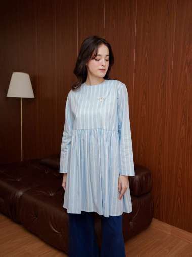 Ederra Elea Tunik / Atasan Wanita / Tunik Wanita S/M Salwater Slide