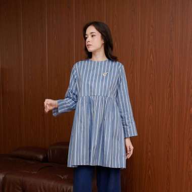 Ederra Elea Tunik / Atasan Wanita / Tunik Wanita S/M Sky Blue
