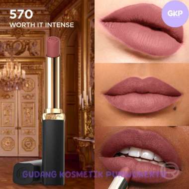 Loreal Paris Color Riche Intense Volume Matte - Lipstick Matte Finish 570 Worth It Intense