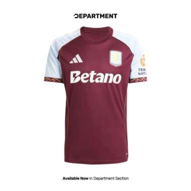 Jersey Bola Pria ADIDAS ASTON VILLA 25/26 HOME JN8061 ORIGINAL XS