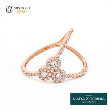 UBS Gold Cincin Emas - Cc17432 - 17k 14 Rose Gold