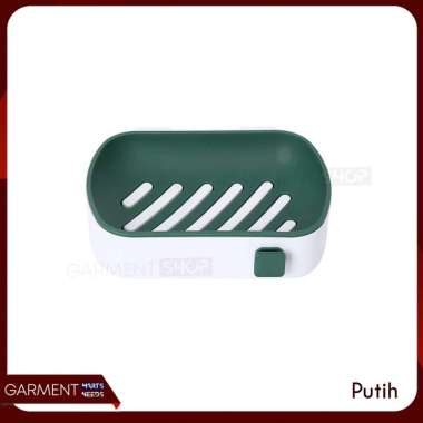 Tempat Sabun Batang Tempel Dinding Shower Kamar Mandi Rack Soap Box Case Dish Dryer Bagus Estetik PU
