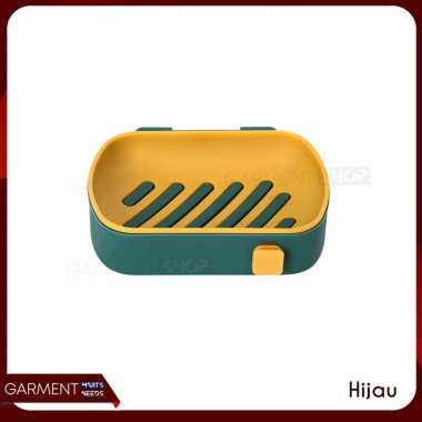 Tempat Sabun Batang Tempel Dinding Shower Kamar Mandi Rack Soap Box Case Dish Dryer Bagus Estetik HI