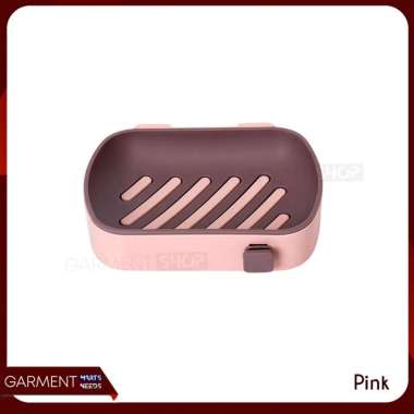 Tempat Sabun Batang Tempel Dinding Shower Kamar Mandi Rack Soap Box Case Dish Dryer Bagus Estetik PI