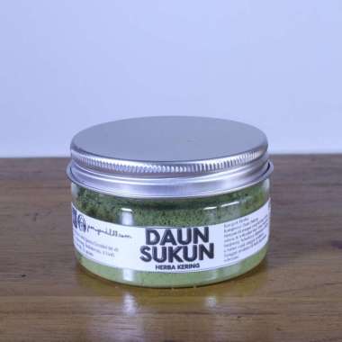 Daun Sukun Bubuk - Breadfruit Leaf Powder - High Quality Herbs Powder Plastic Jar
