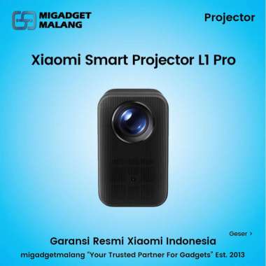 Xiaomi Smart Projector L1 Pro Proyektor Mini Portabel Google TV Android TV Dolby Audio 400 Lumens Fu