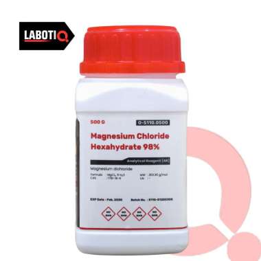Magnesium Chloride Hexahydrate 98% AR, 500 g | LABOTIQ | LABINDO