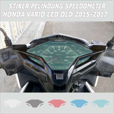 Stiker Anti Gores Spido Vario LED Old 125 150 2015-2017 Sticker Speedometer Blue Ice