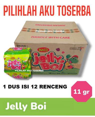 Inaco MINI JELLY BOI Renceng - ( HARGA 1 DUS ISI 12 RENCENG )