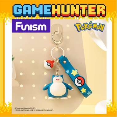 FUNISM Pokemon SNORLAX Original Keychain Licensed