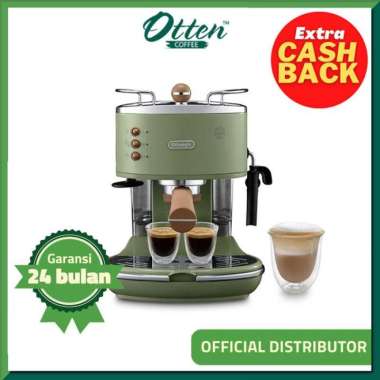 DeLonghi - Icona Vintage Espresso Machine ECOV 311.GR - Mesin Kopi Espresso