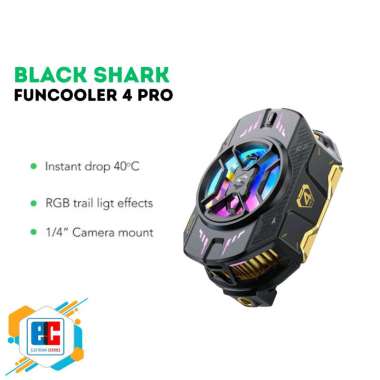 Black Shark Funcooler 4 Pro BR41 Cooling Fan 27W RGB Kipas Pendingin HP