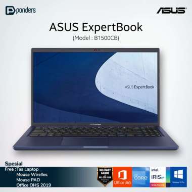 Laptop ASUS ExpertBook B1500CB Core i5 Gen12 Windows 10 Pro