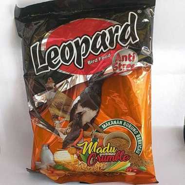 LEOPARD Pakan Burung Voer Anti STRESS Pur Halus / Leopard Halus dan kasar madi rumble
