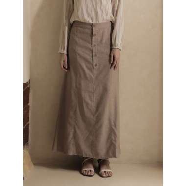 EXPAND - Chilla Skirts 014.53865.85 | Rok Wanita XXL Cokelat