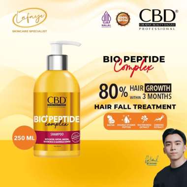 CBD BIO+ PEPTIDE Complex Shampoo - Shampo Rambut Rontok 250ml
