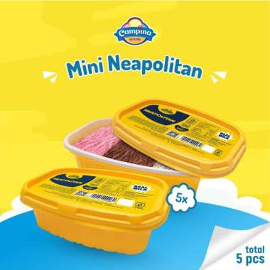 Campina Mini Neapolitan - Es krim
