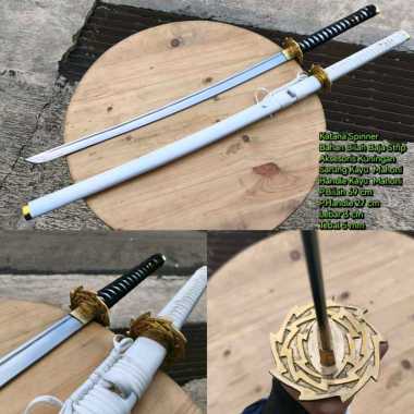 KATANA MODEL TSUBA CUSTOM BANYAK VARIAN 100cm MATERIAL BAJA STRIP