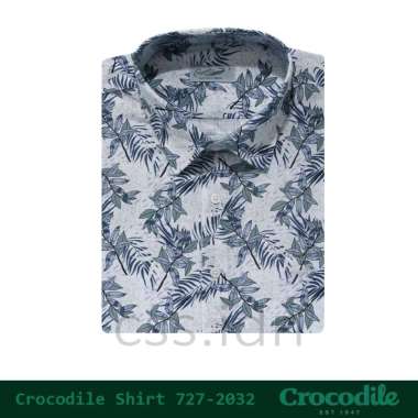Kemeja Pria Lengan Pendek Crocodile 727-2032 Putih L