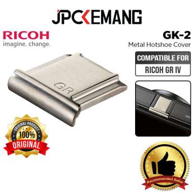 JPC KEMANG Ricoh Metal Hot Shoe Cover GK-2 for Ricoh GR IV Shoe Cap GK2 GK 2 ORIGINAL