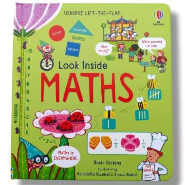 Look Inside Maths Usborne English Book