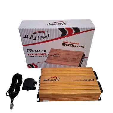 Power monoblock hollywood hw-108.1d power monoblok hollywood hw-108.1d class D